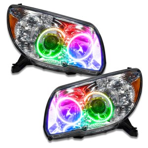 Toyota 4-Runner Headlight Assemblies - ORACLE Lighting - ColorSHIFT w/o Controller - `06-`09